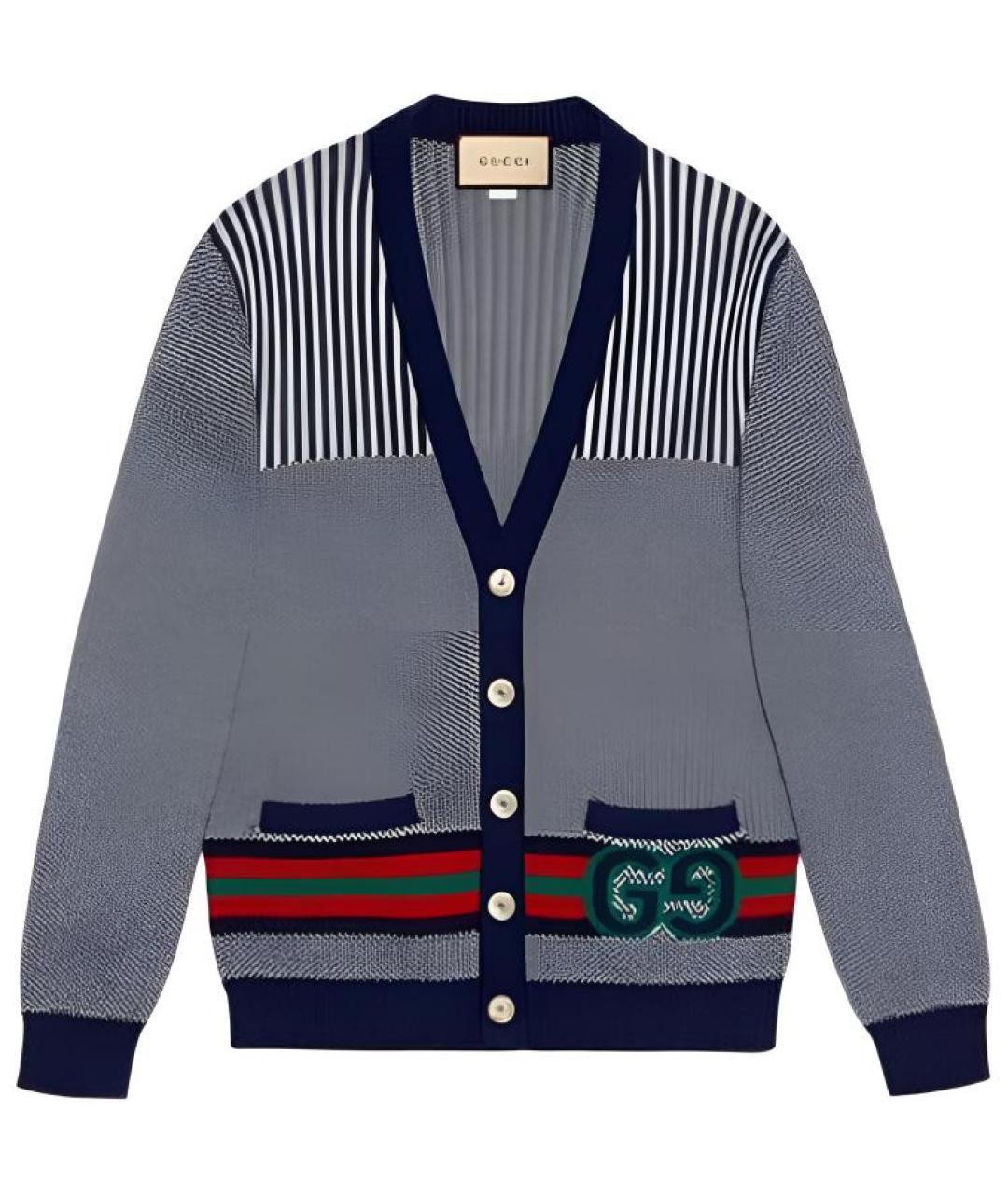 GUCCI Мульти кардиган, фото 1