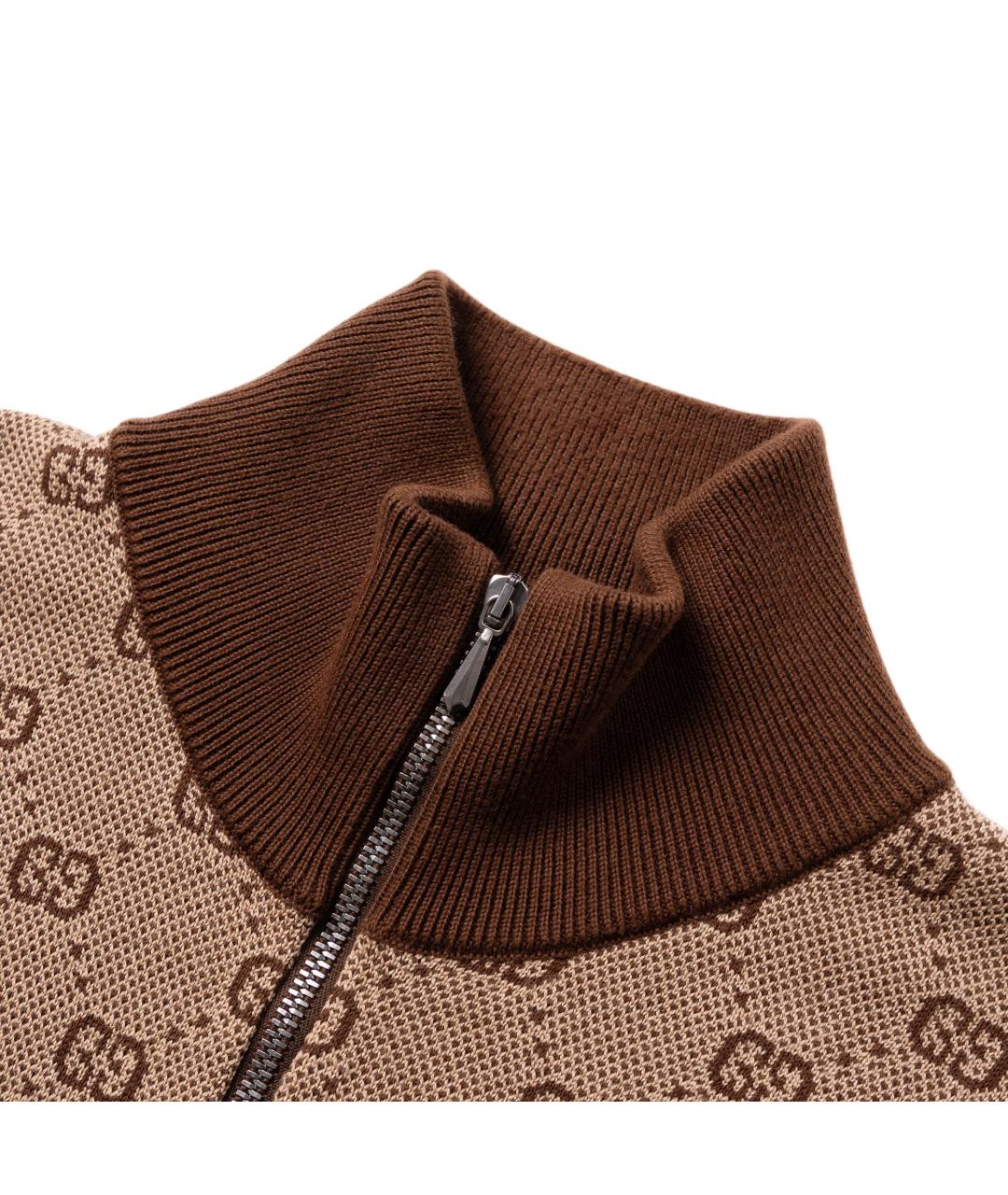 GUCCI Коричневая куртка, фото 4
