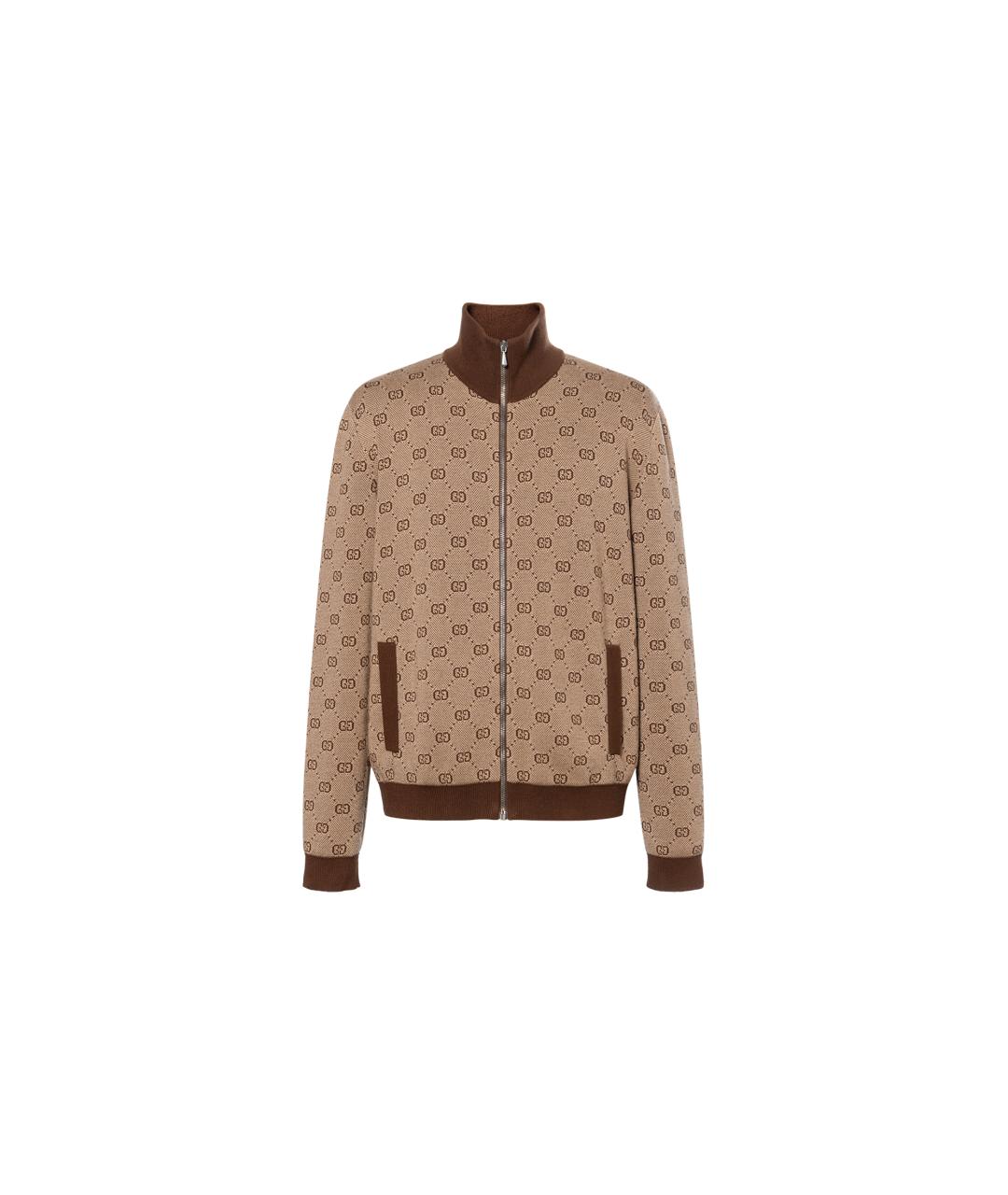 GUCCI Коричневая куртка, фото 6