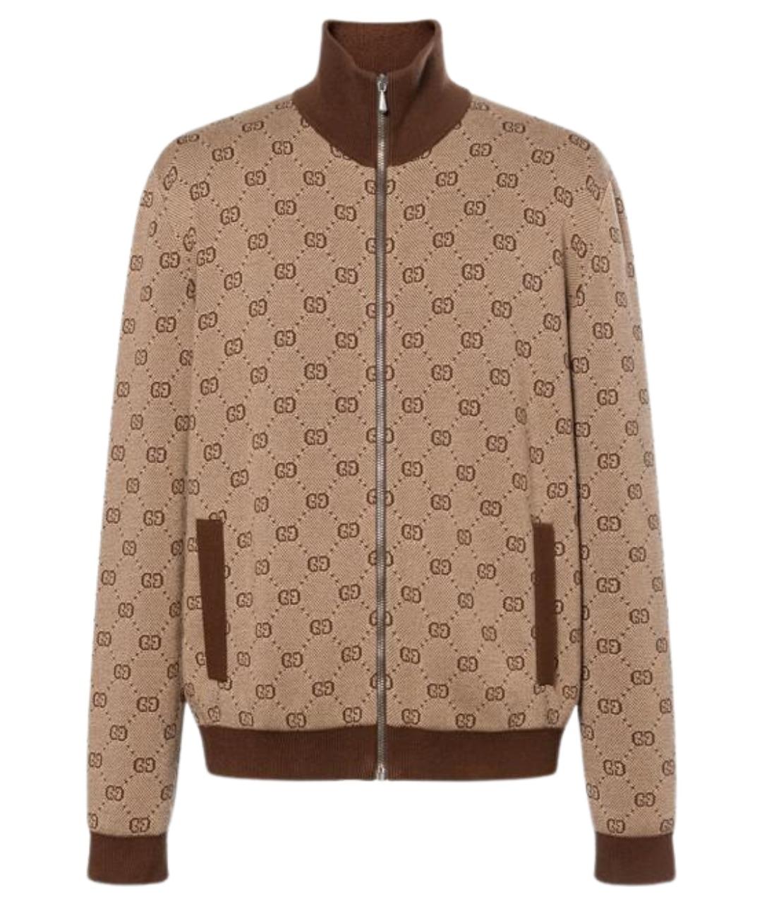 GUCCI Коричневая куртка, фото 1