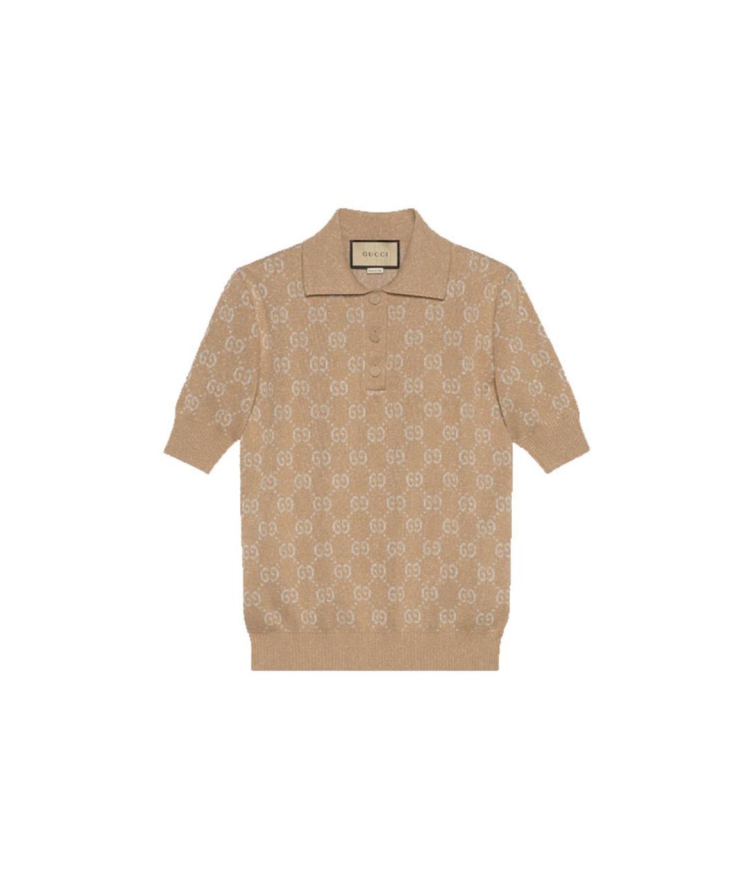 GUCCI Коричневый джемпер / свитер, фото 5