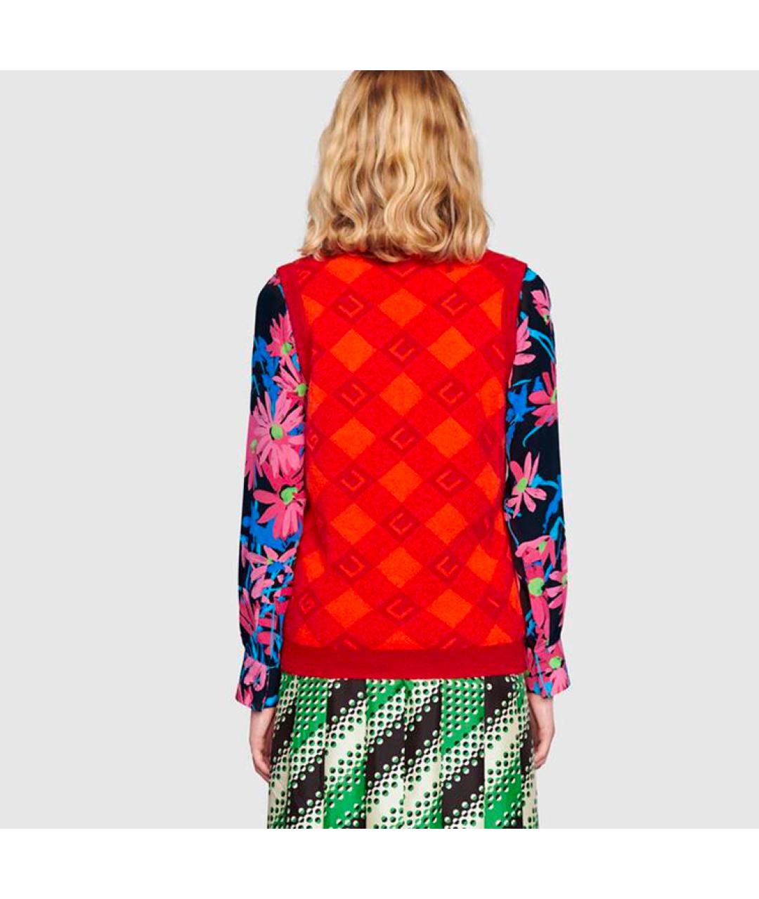 GUCCI Оранжевая жилетка, фото 3