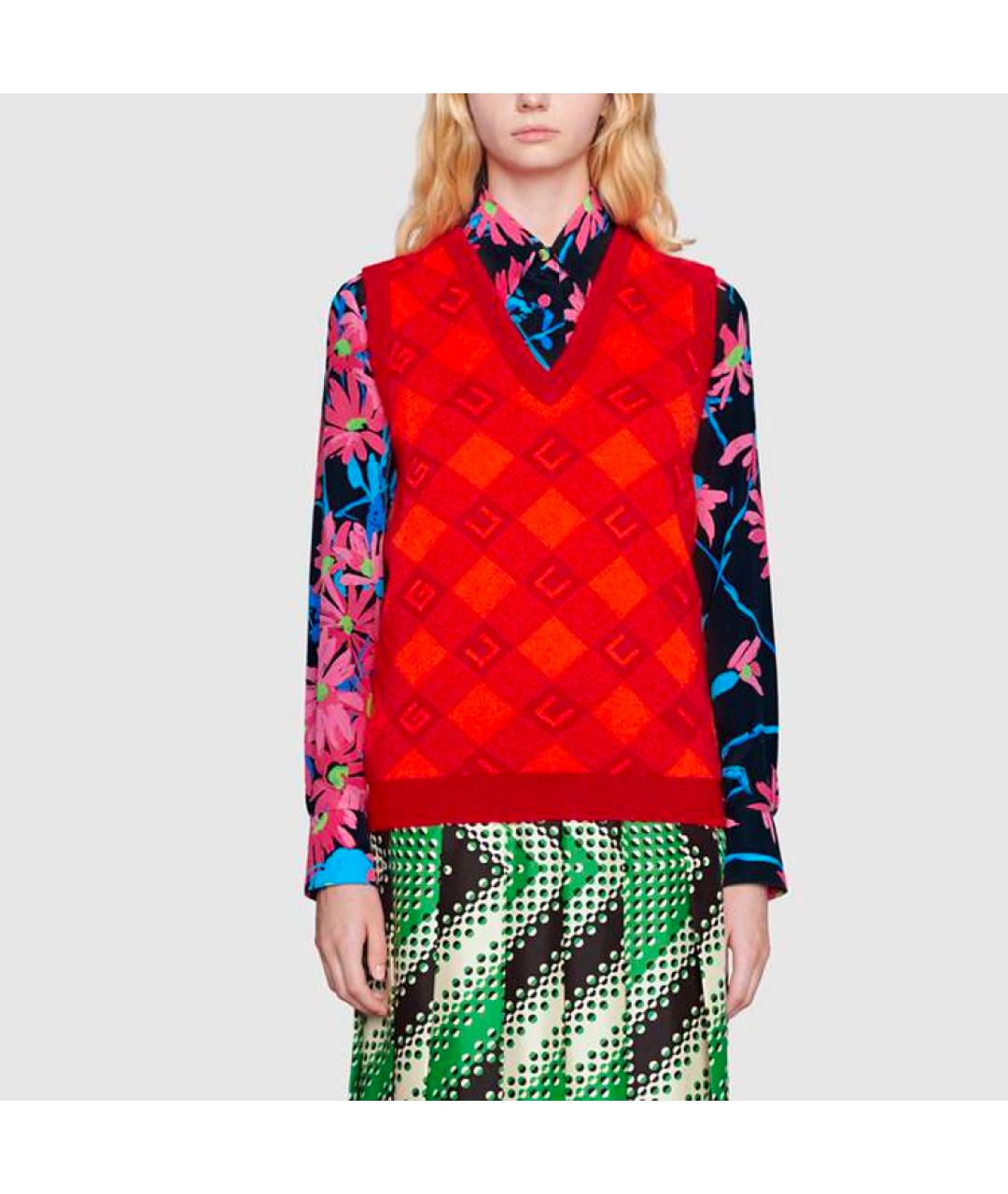GUCCI Оранжевая жилетка, фото 2