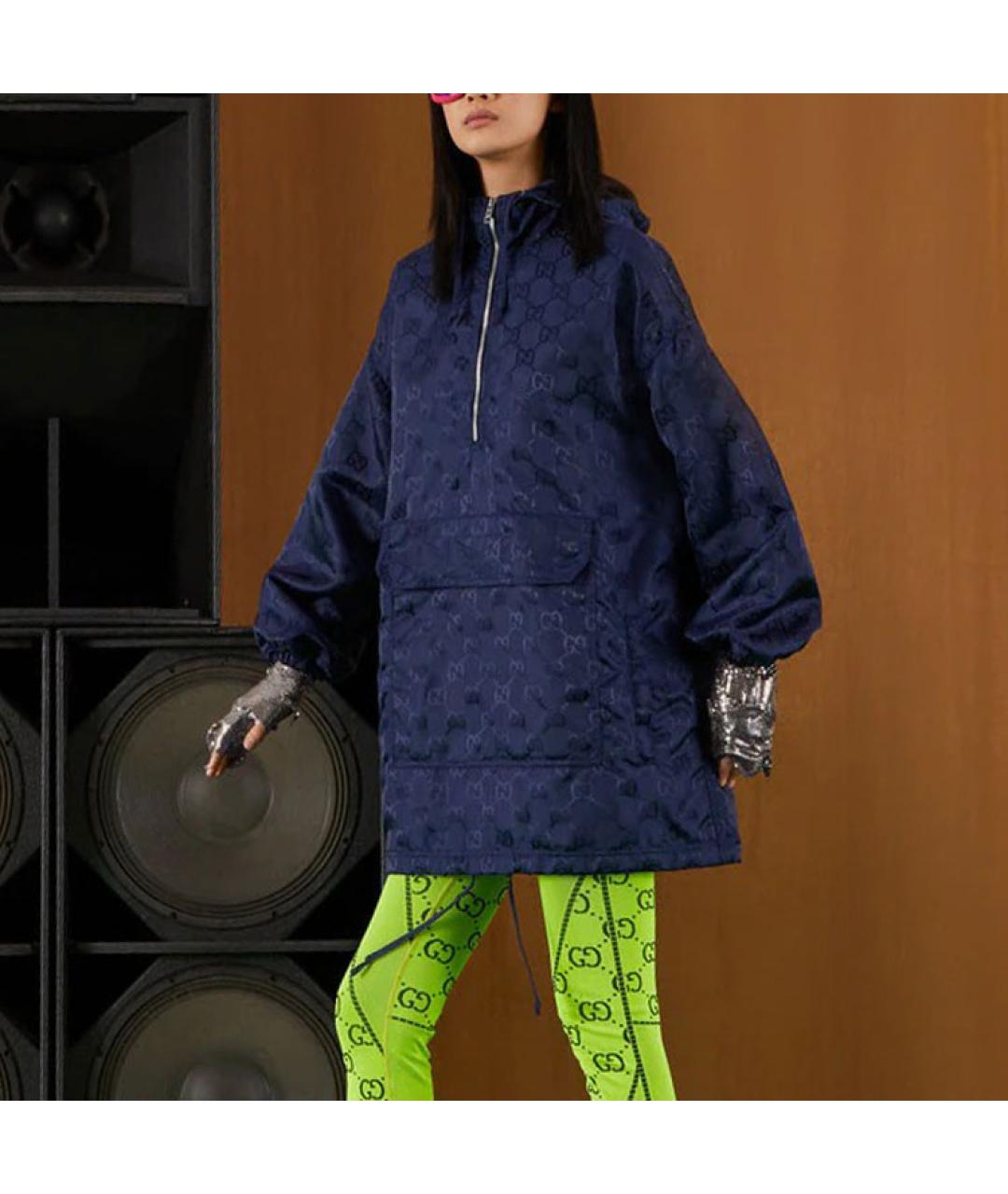 GUCCI Темно-синяя куртка, фото 3