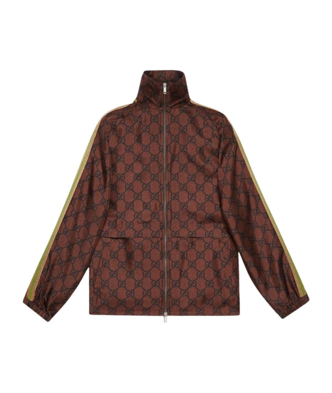 GUCCI Коричневая куртка, фото 4