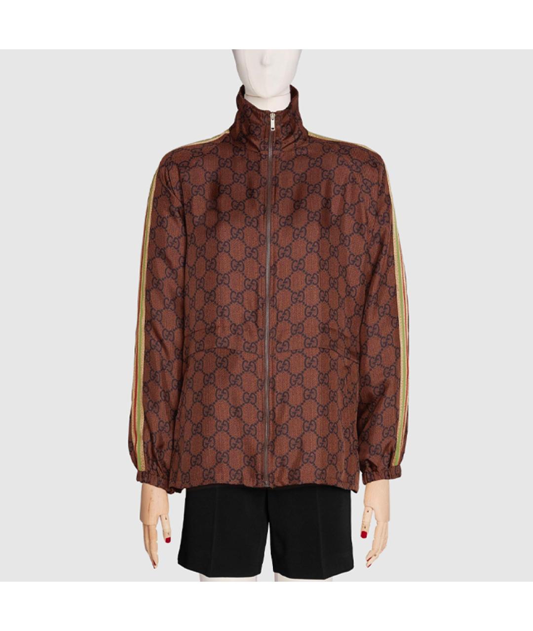 GUCCI Коричневая куртка, фото 2