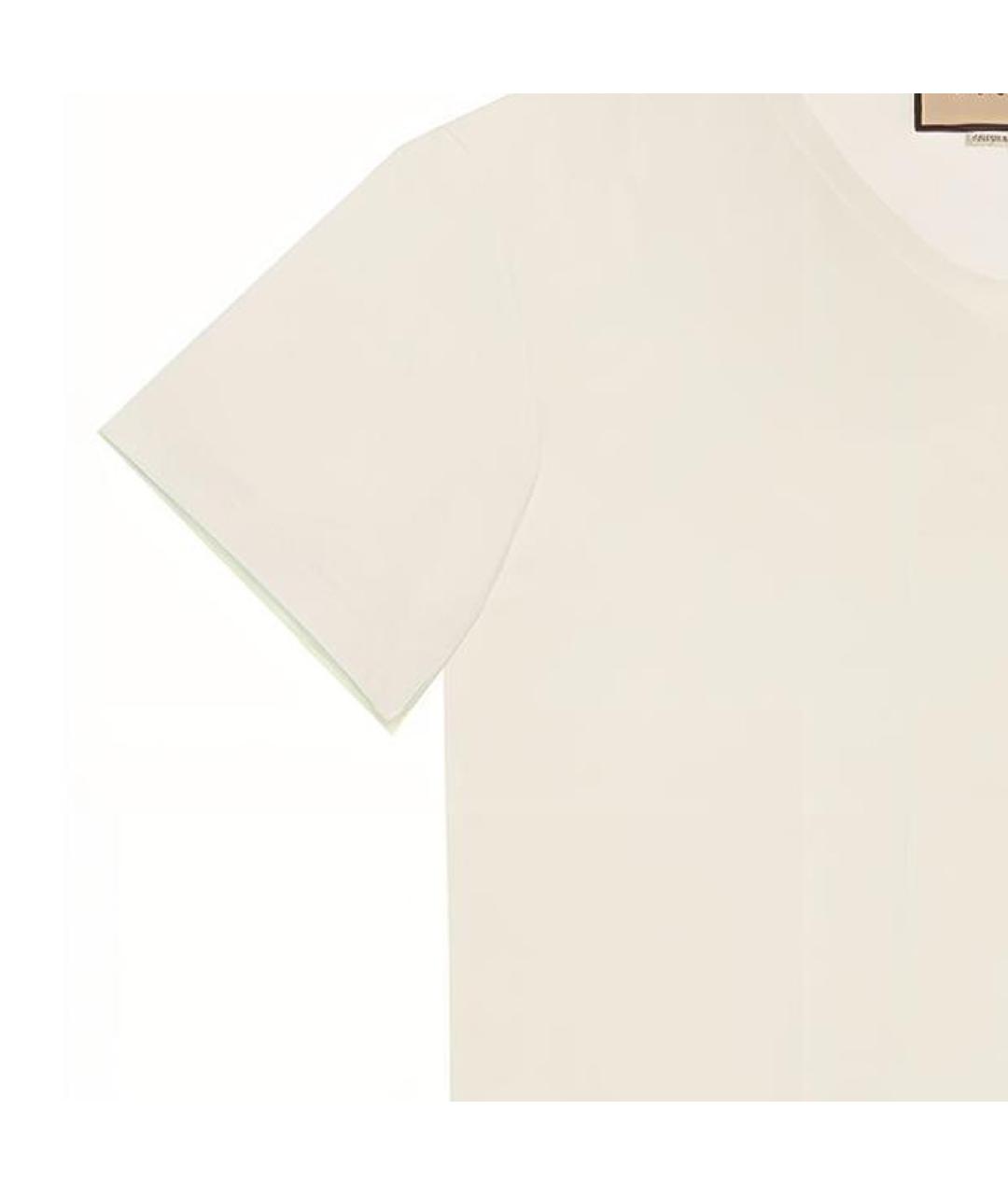 GUCCI Белая футболка, фото 3