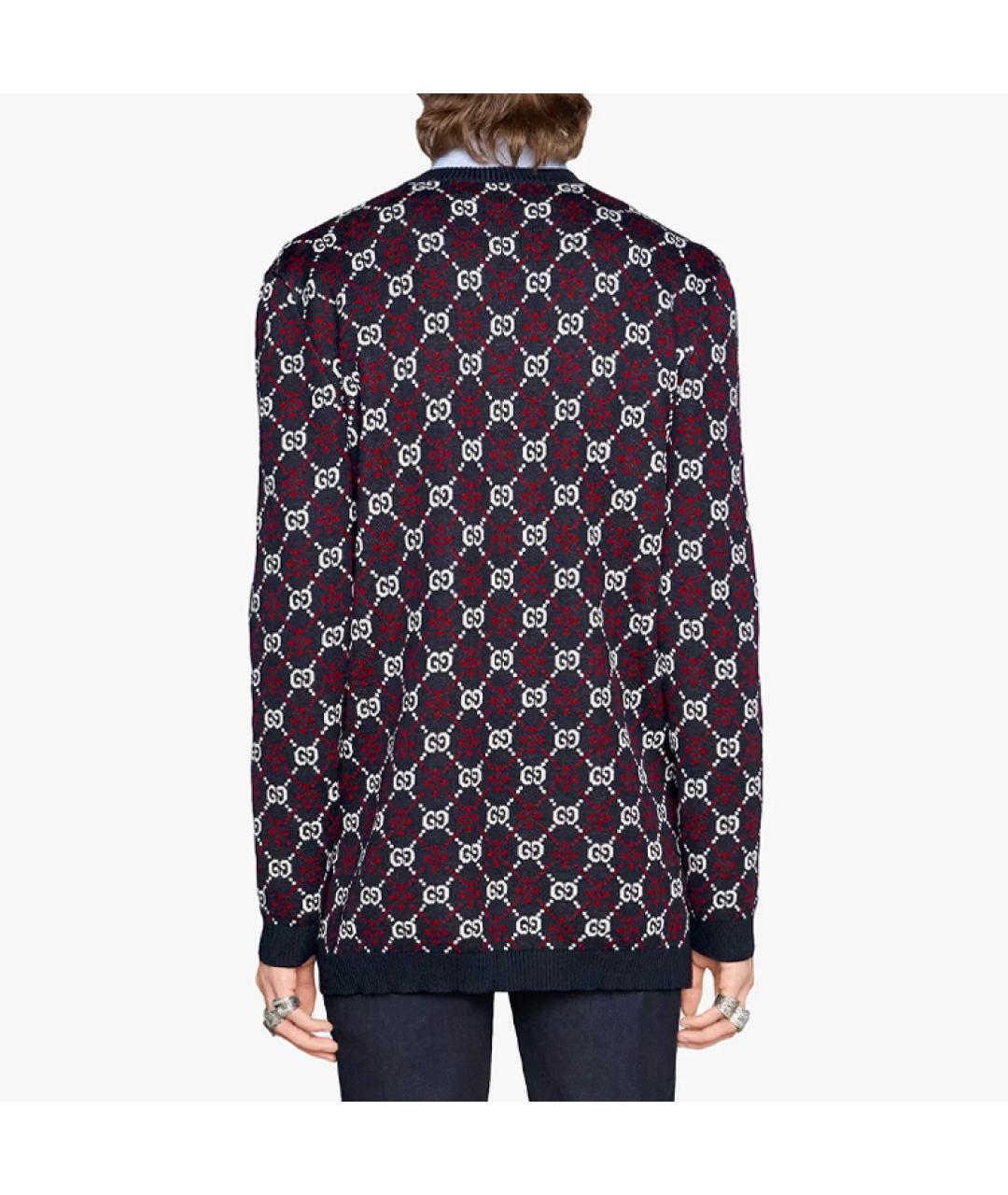 GUCCI Мульти шерстяной джемпер / свитер, фото 3