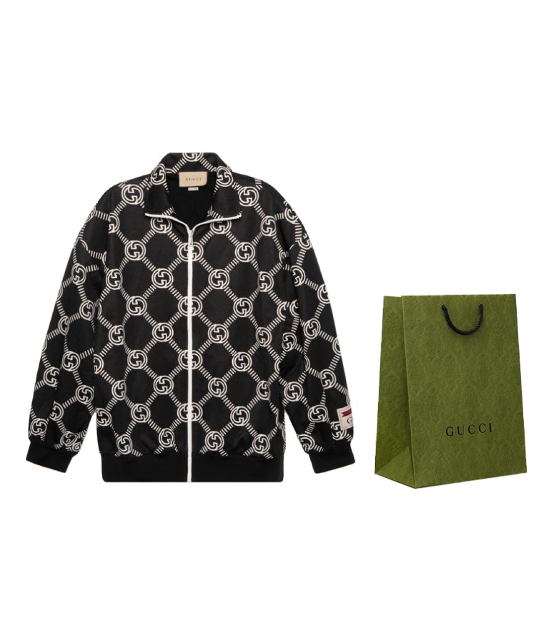 GUCCI Черная куртка, фото 3