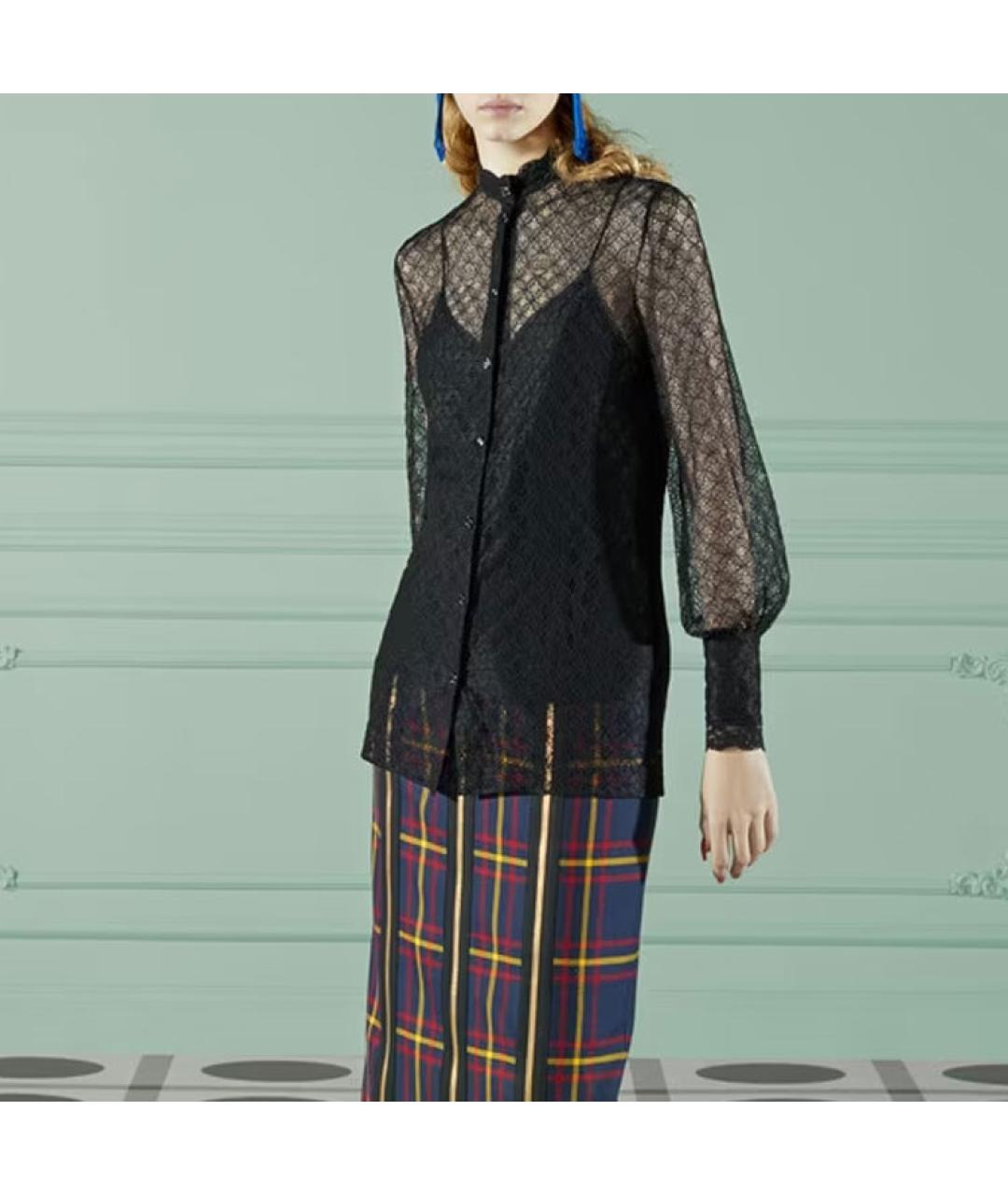 GUCCI Черная блузы, фото 4