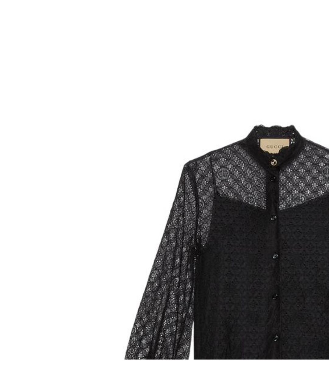 GUCCI Черная блузы, фото 5