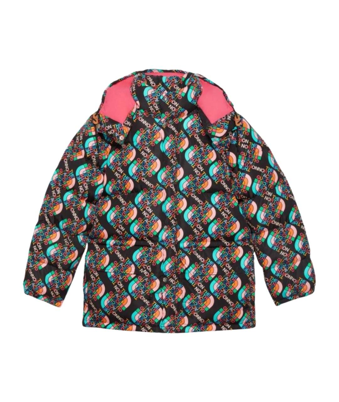 GUCCI Черный пуховик, фото 1