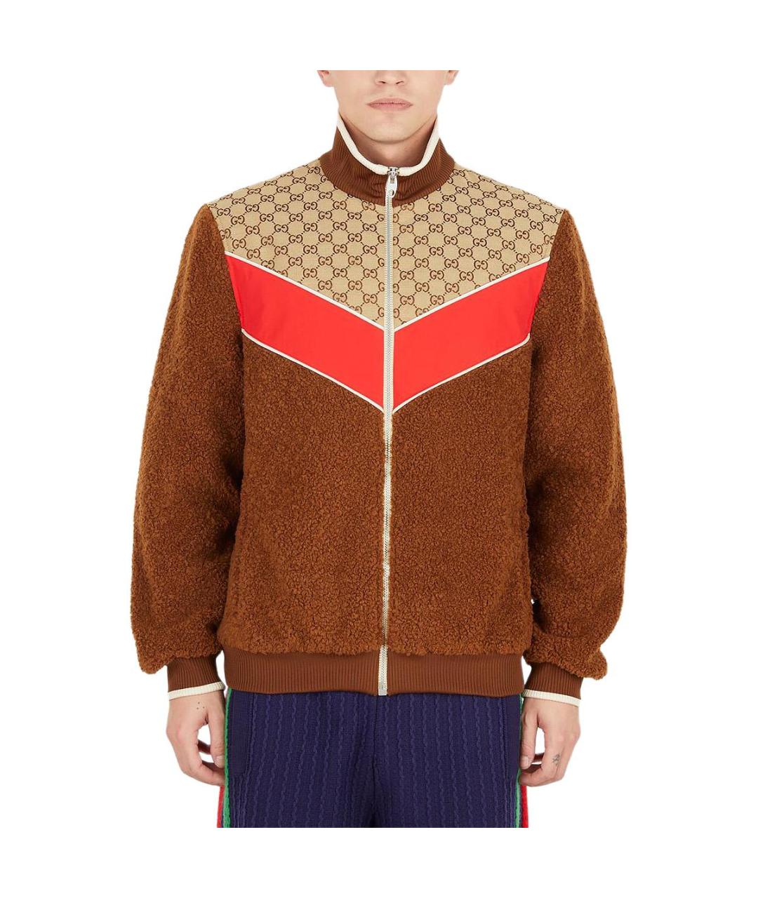 GUCCI Коричневая куртка, фото 4