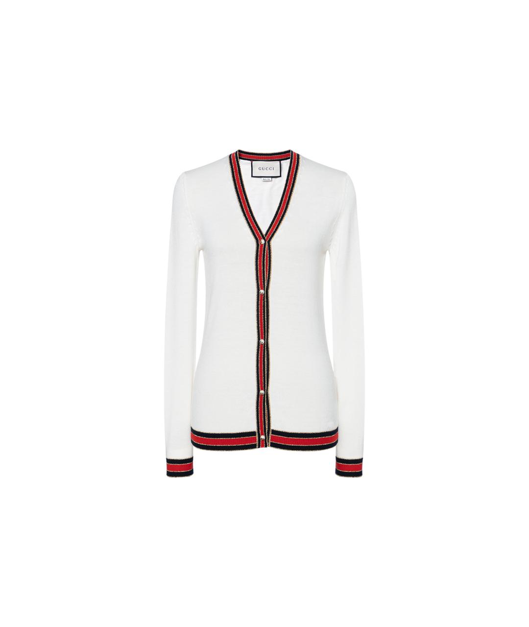 GUCCI Белый кардиган, фото 6