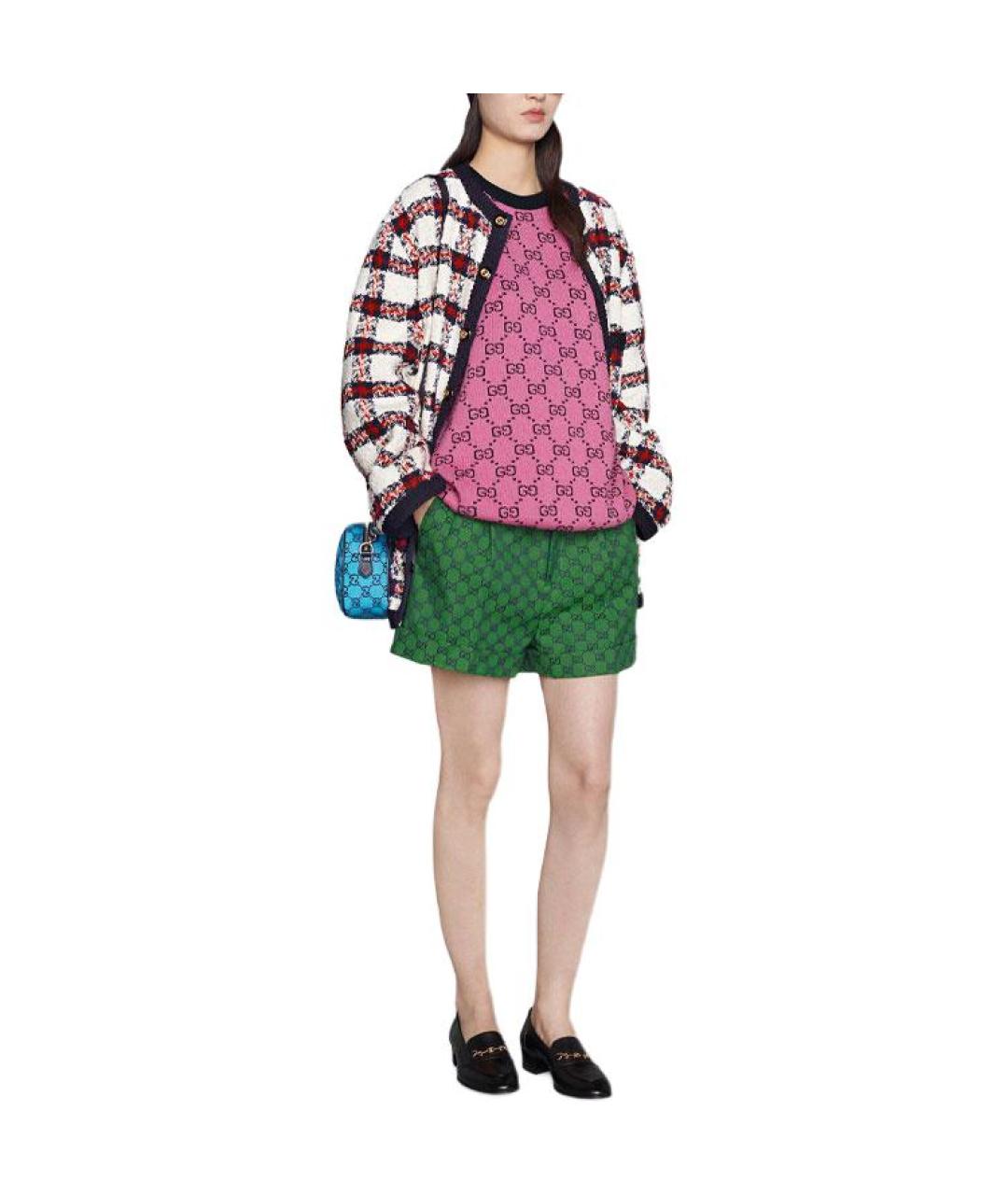 GUCCI Розовая футболка, фото 3