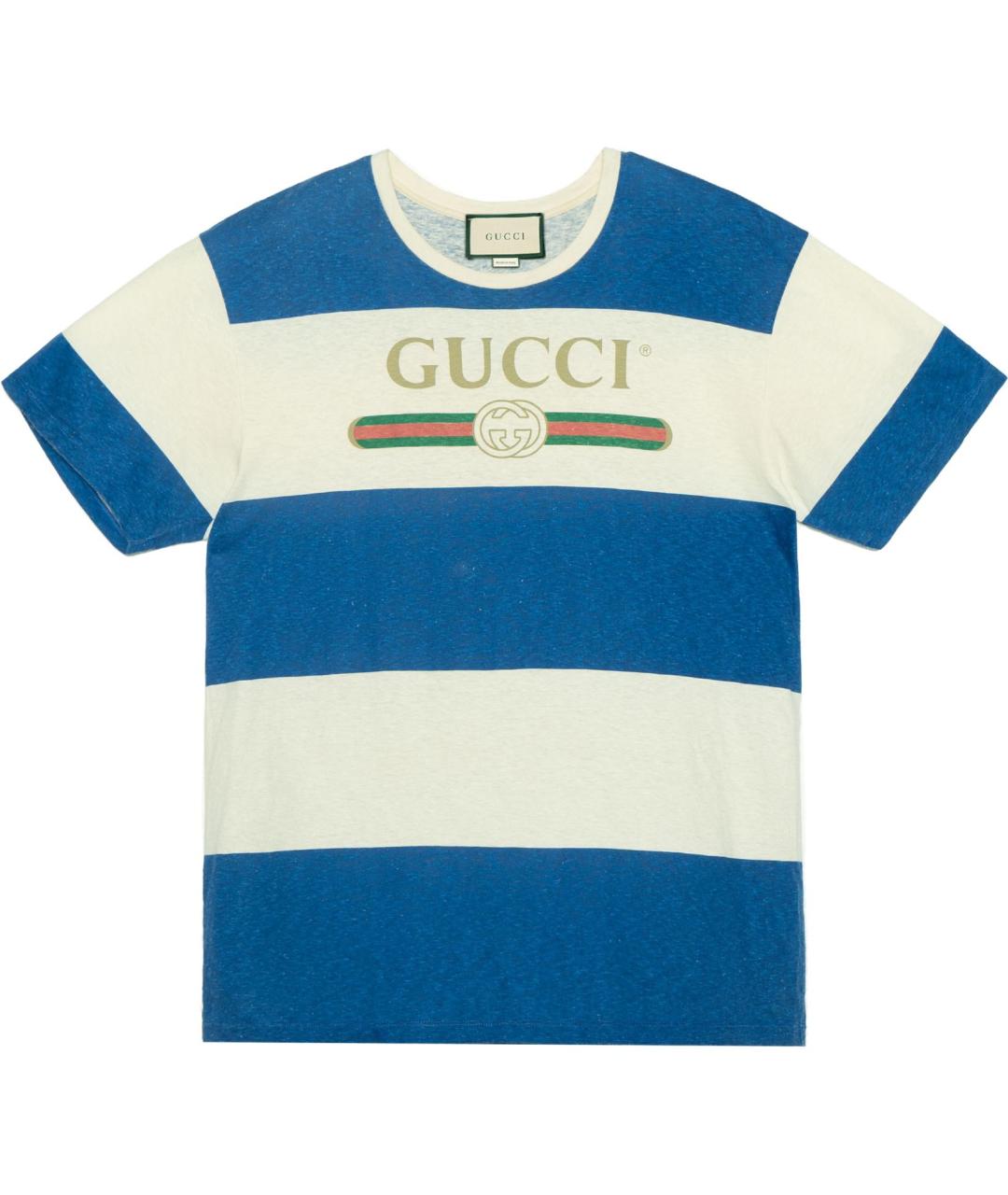 GUCCI Мульти хлопковая футболка, фото 1