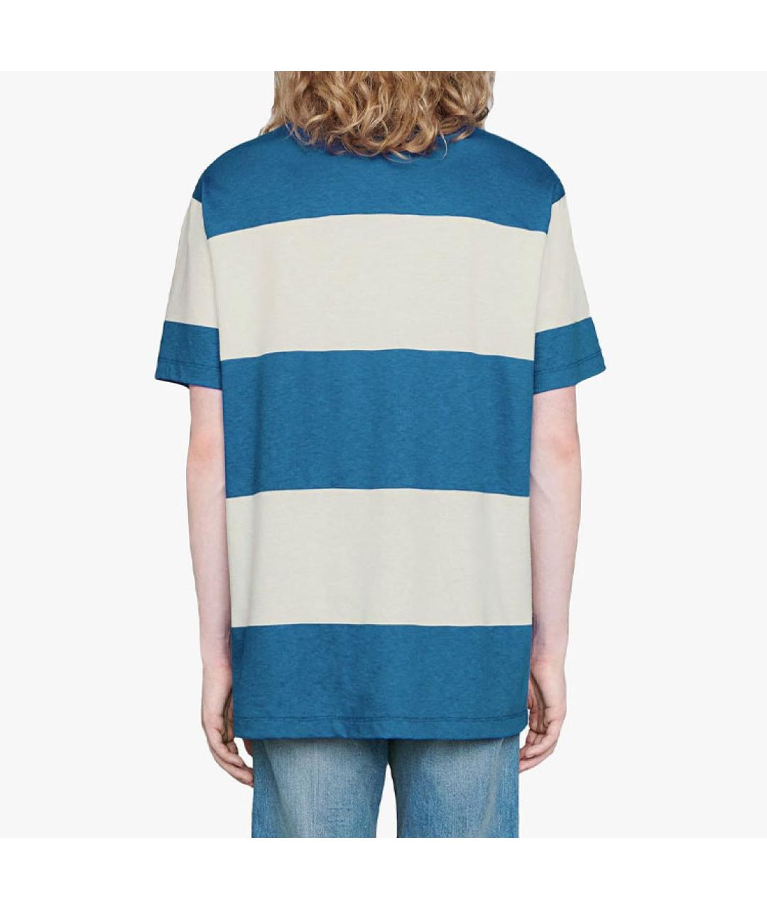 GUCCI Мульти хлопковая футболка, фото 4