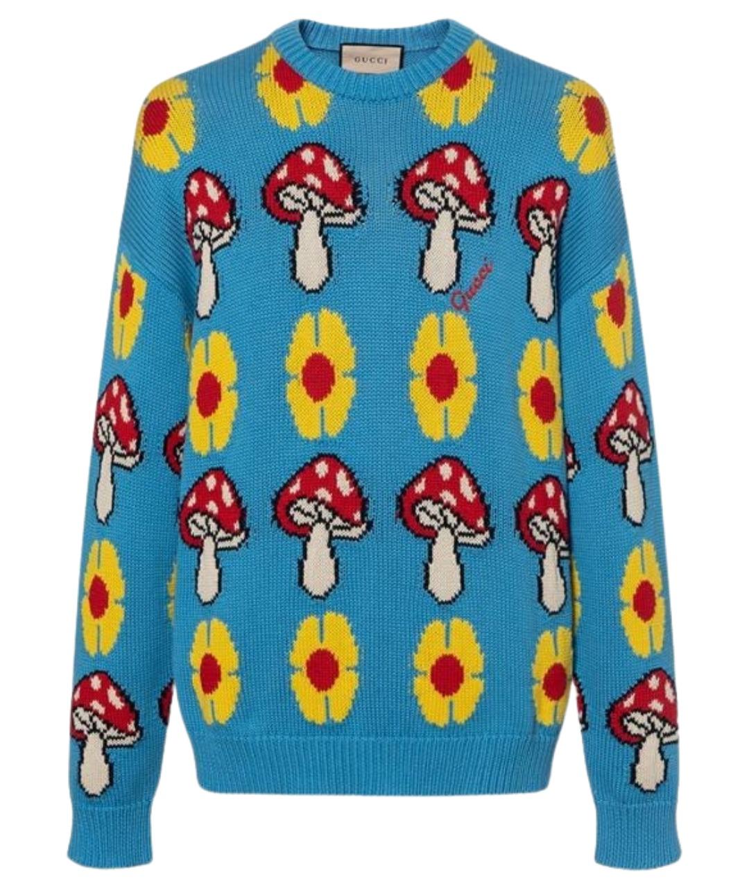 GUCCI Мульти джемпер / свитер, фото 1