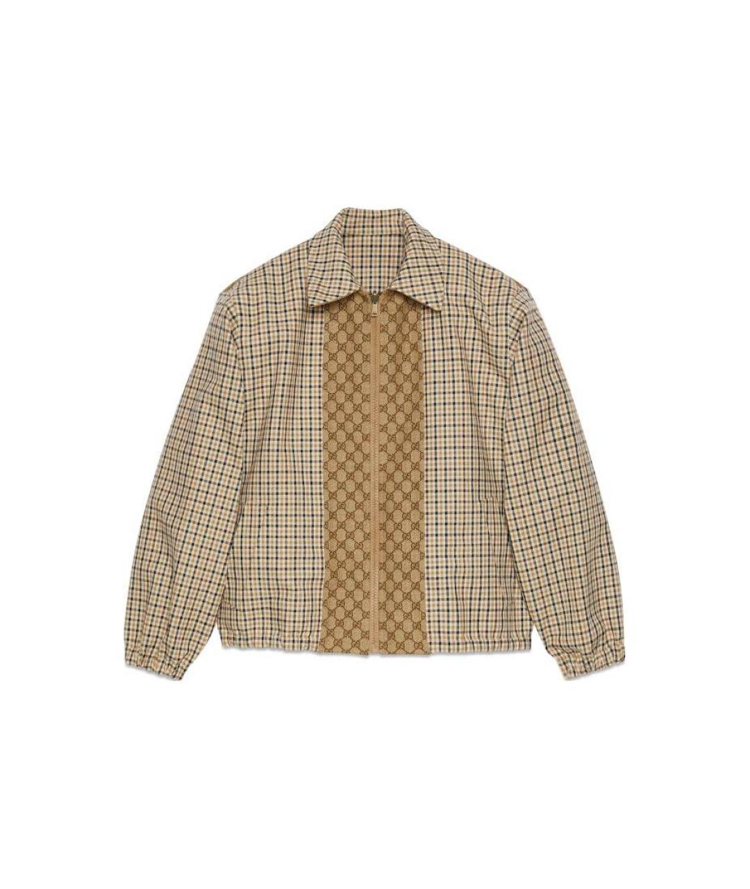 GUCCI Коричневая куртка, фото 2