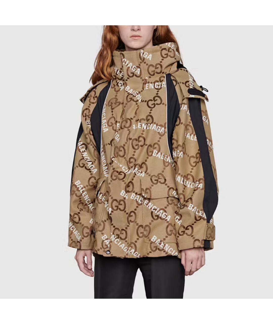 GUCCI Хаки куртка, фото 3
