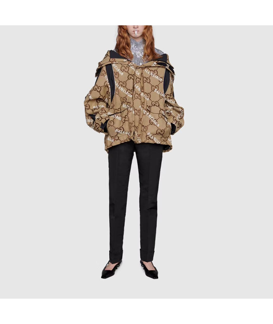 GUCCI Хаки куртка, фото 2