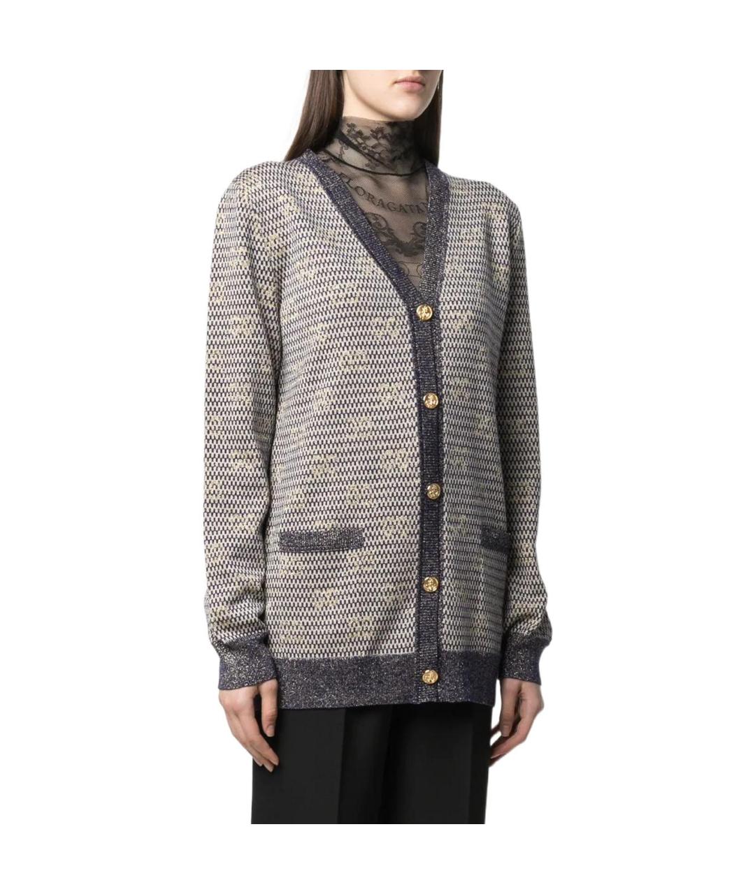 GUCCI Синий кардиган, фото 3