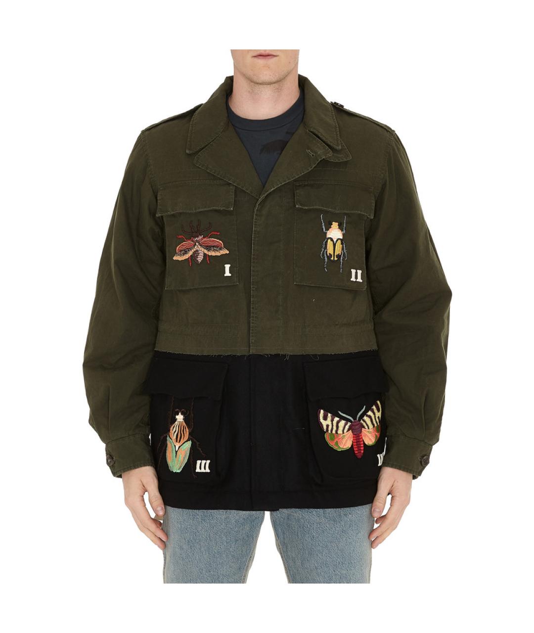 GUCCI Зеленый пуховик, фото 3