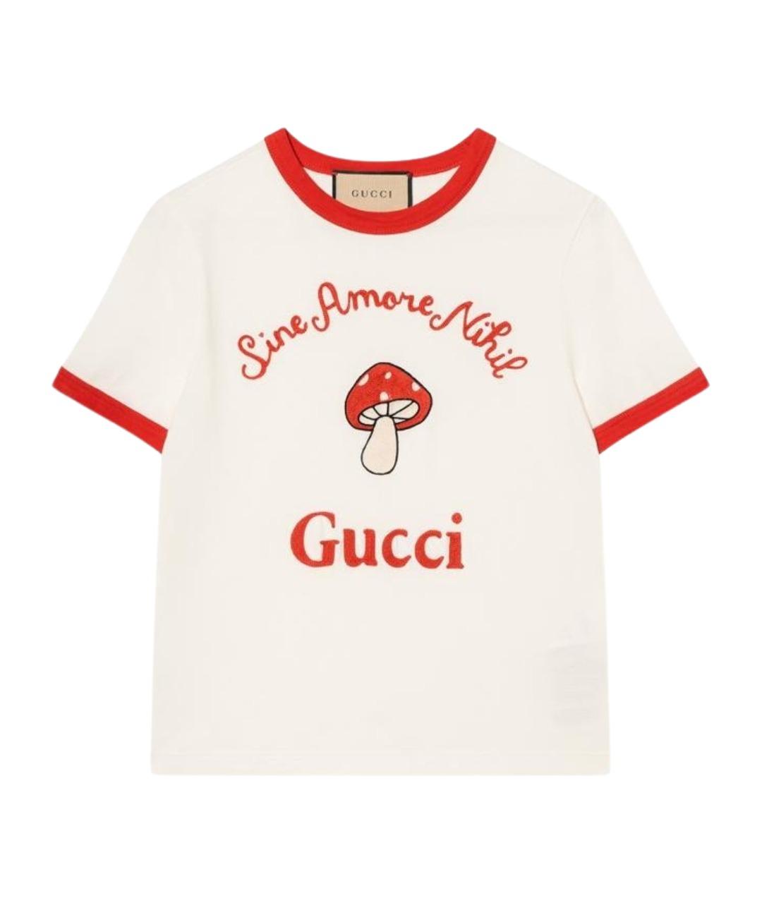 GUCCI Бежевая футболка, фото 1