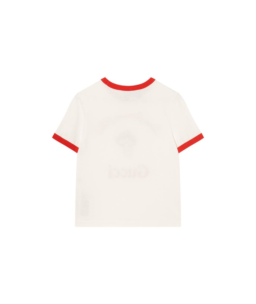 GUCCI Бежевая футболка, фото 2