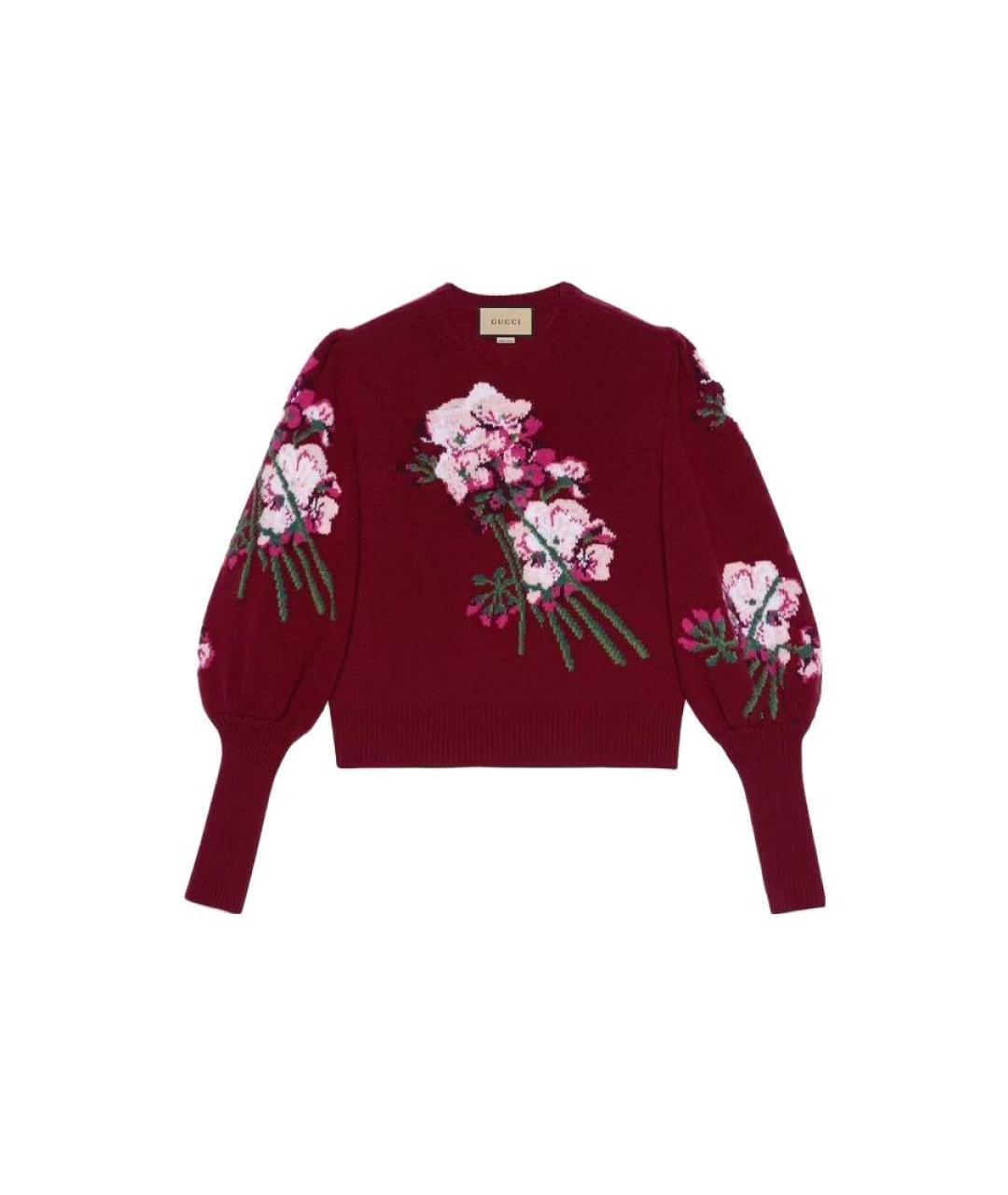 GUCCI Красный джемпер / свитер, фото 5