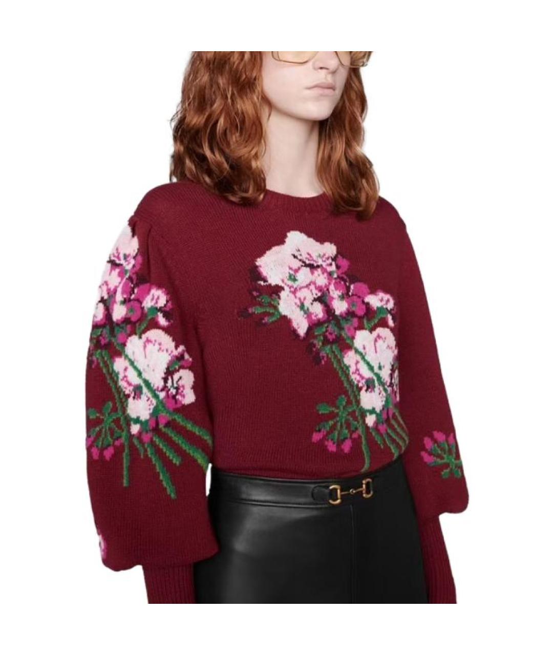 GUCCI Красный джемпер / свитер, фото 4