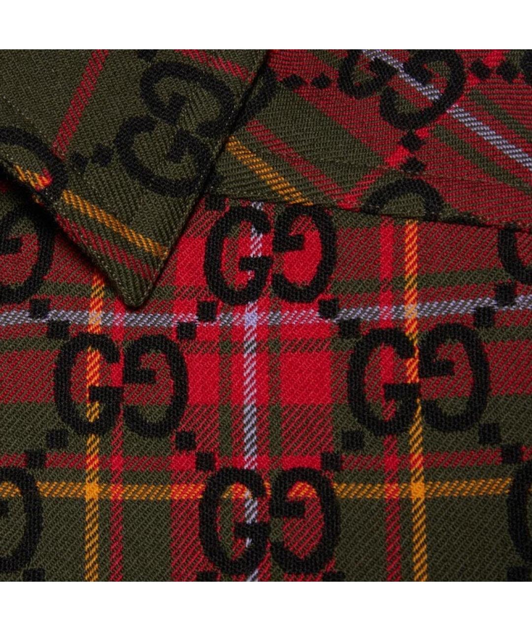GUCCI Красная рубашка, фото 5