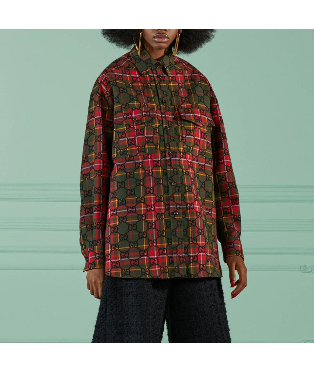 GUCCI Красная рубашка, фото 2