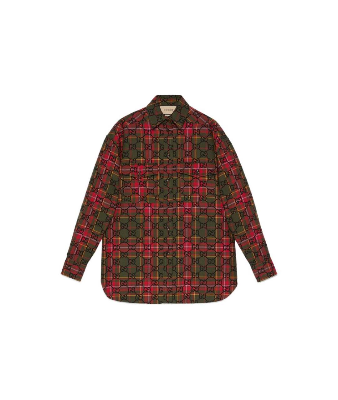 GUCCI Красная рубашка, фото 6