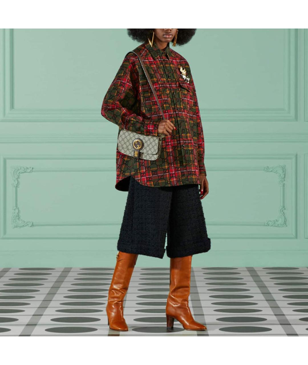 GUCCI Красная рубашка, фото 4