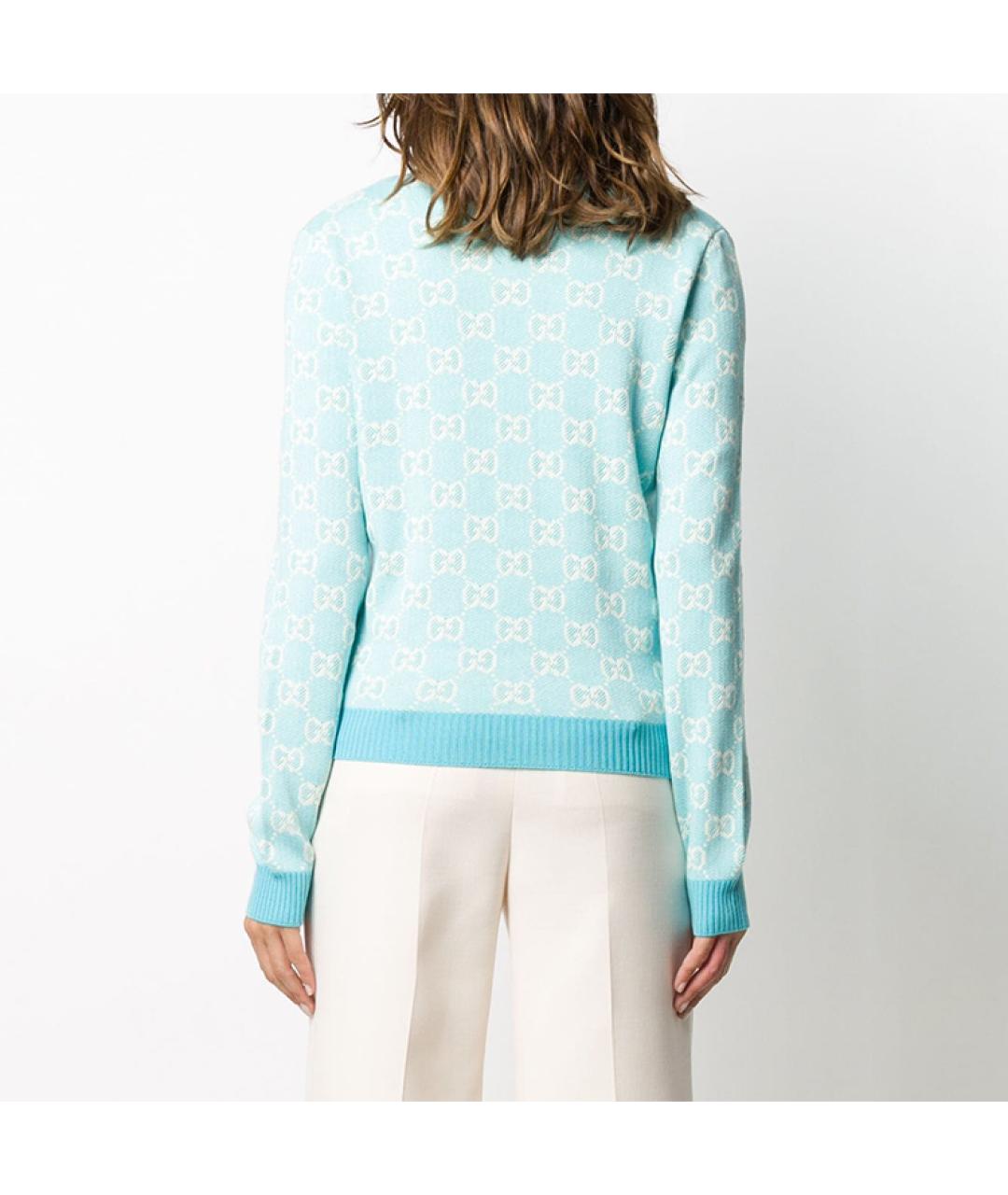 GUCCI Синий кардиган, фото 4