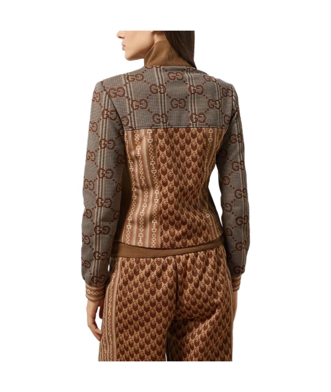 GUCCI Коричневая куртка, фото 4