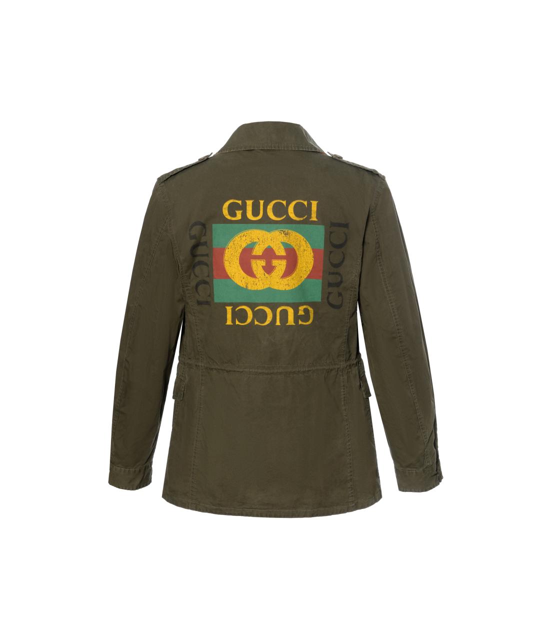GUCCI Зеленая куртка, фото 2