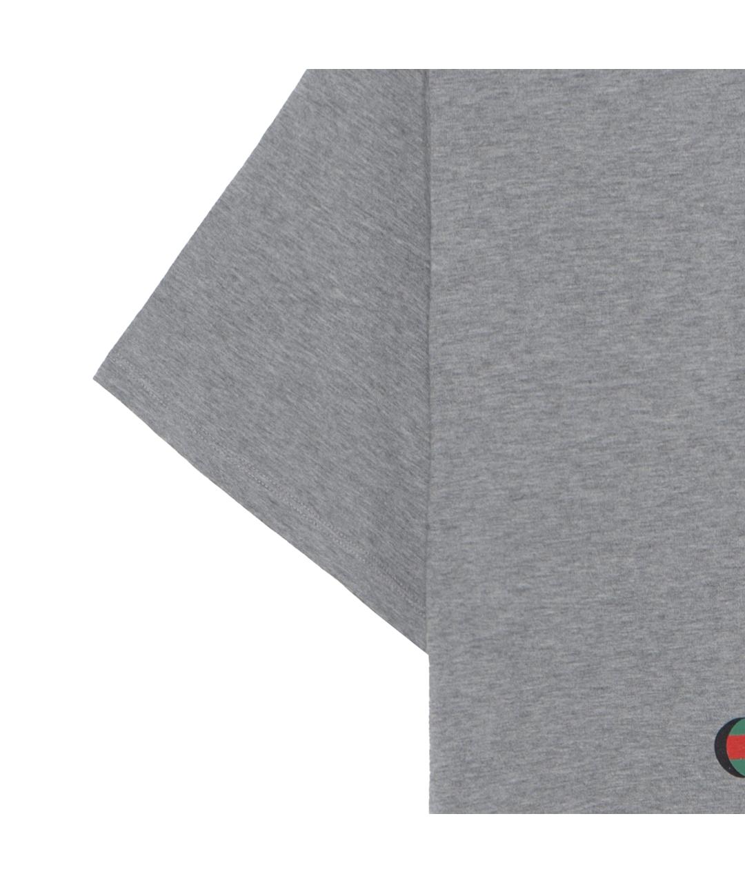 GUCCI Серая футболка, фото 4