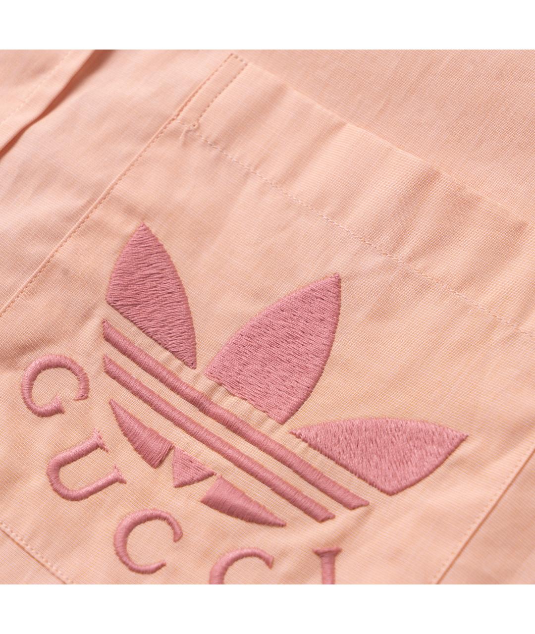 GUCCI Розовая классическая рубашка, фото 3