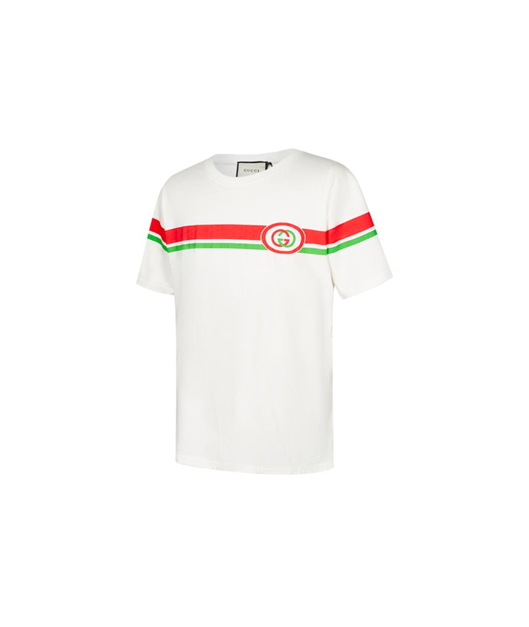 GUCCI Белая футболка, фото 6