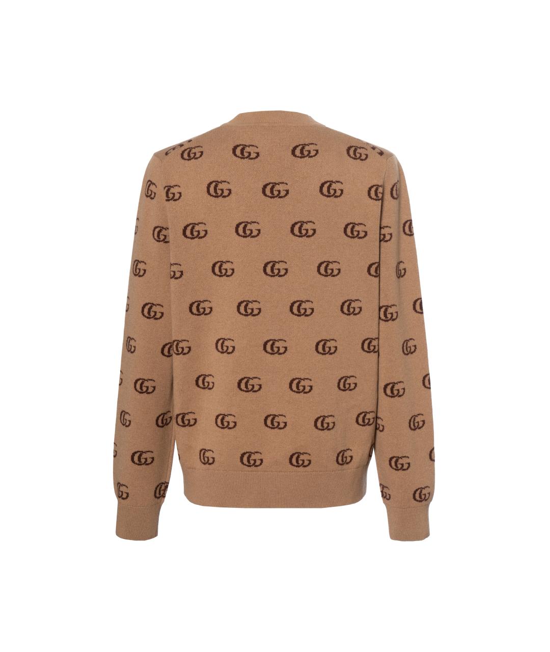 GUCCI Коричневый кардиган, фото 2