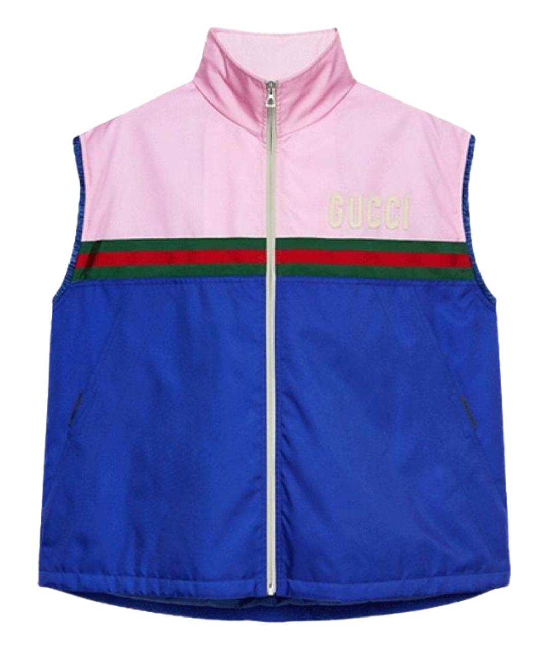 GUCCI Синий жилет, фото 2