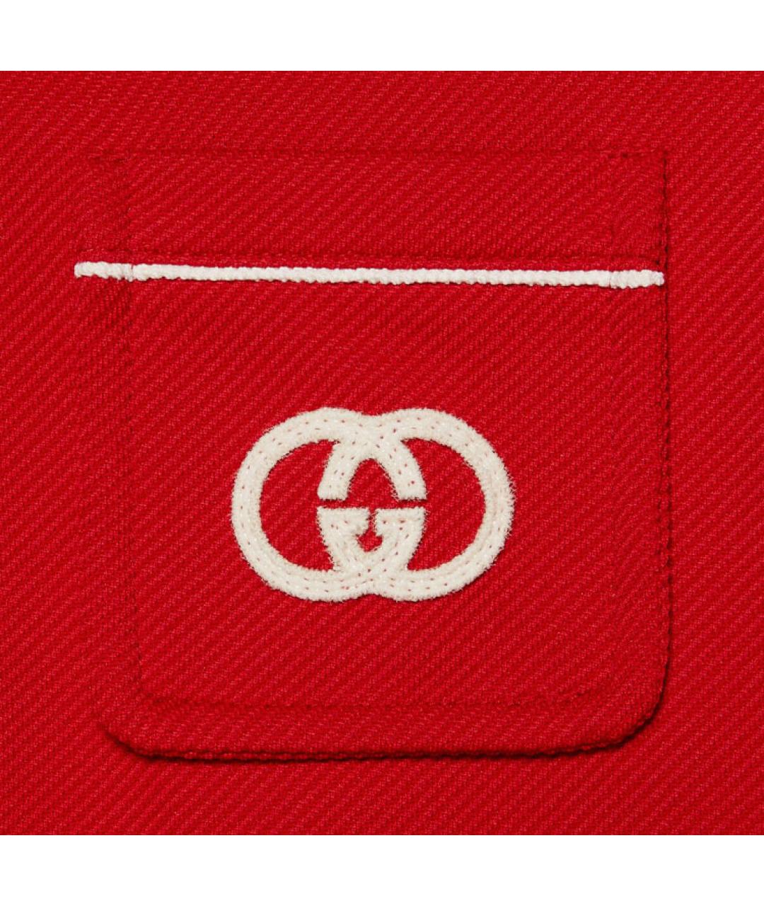 GUCCI Красная куртка, фото 5