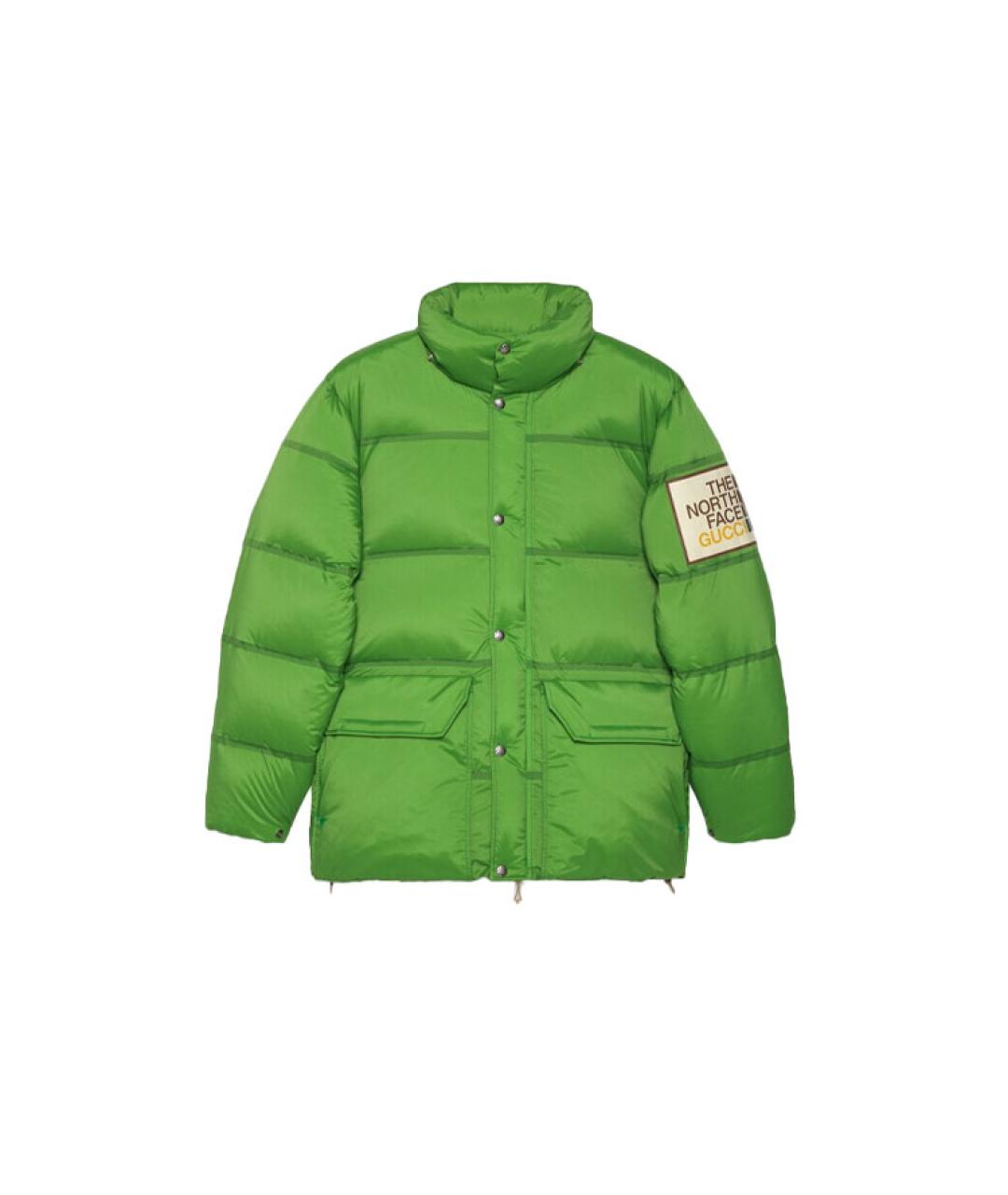 GUCCI Зеленый пуховик, фото 2