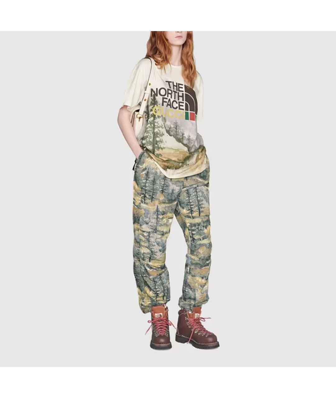 GUCCI Белая футболка, фото 5