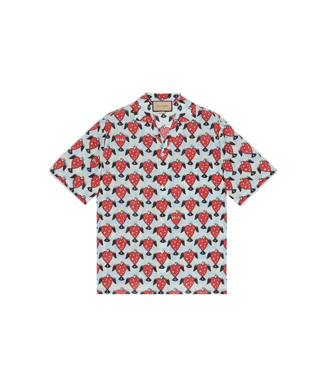GUCCI Мульти кэжуал рубашка, фото 6