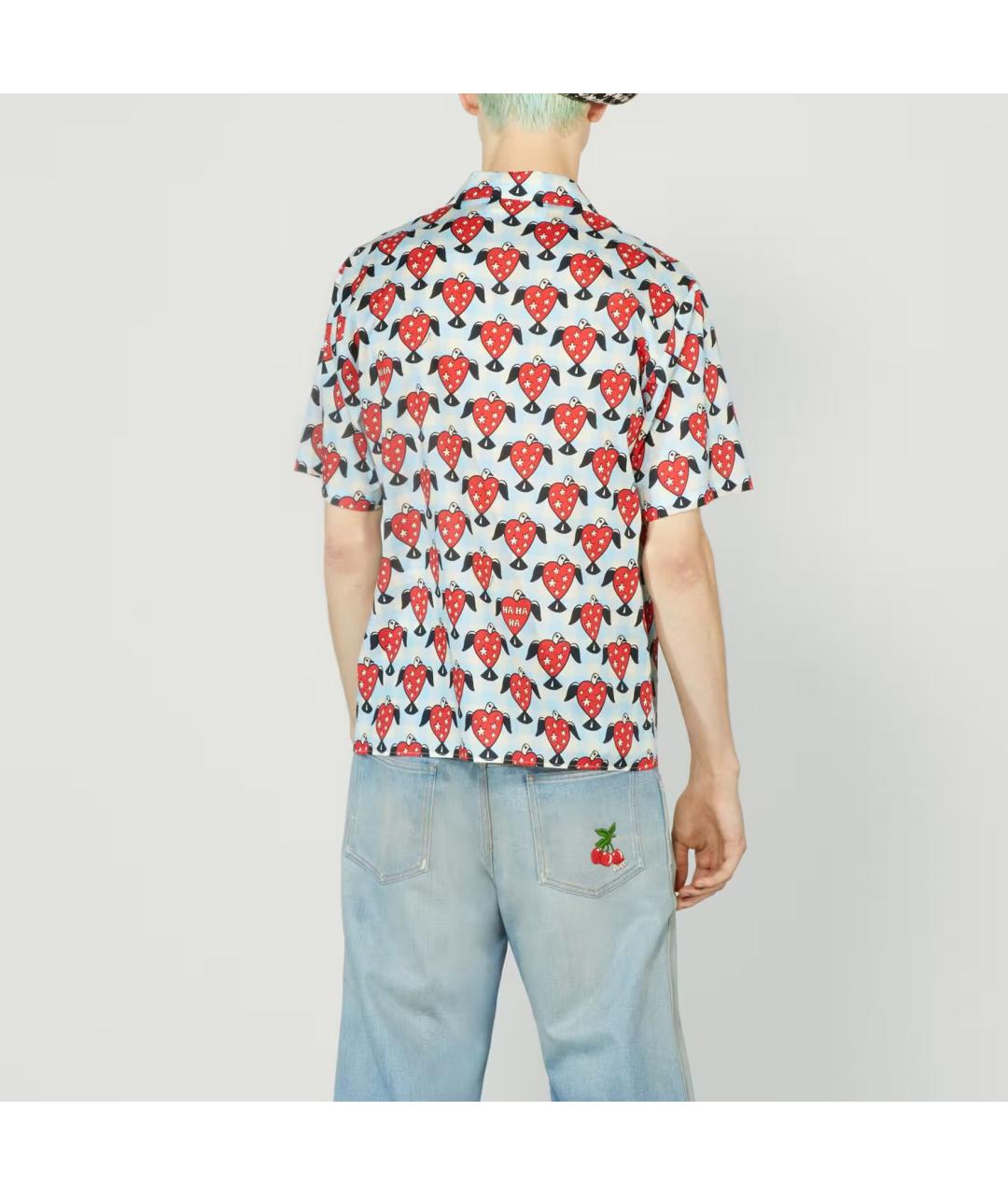 GUCCI Мульти кэжуал рубашка, фото 3