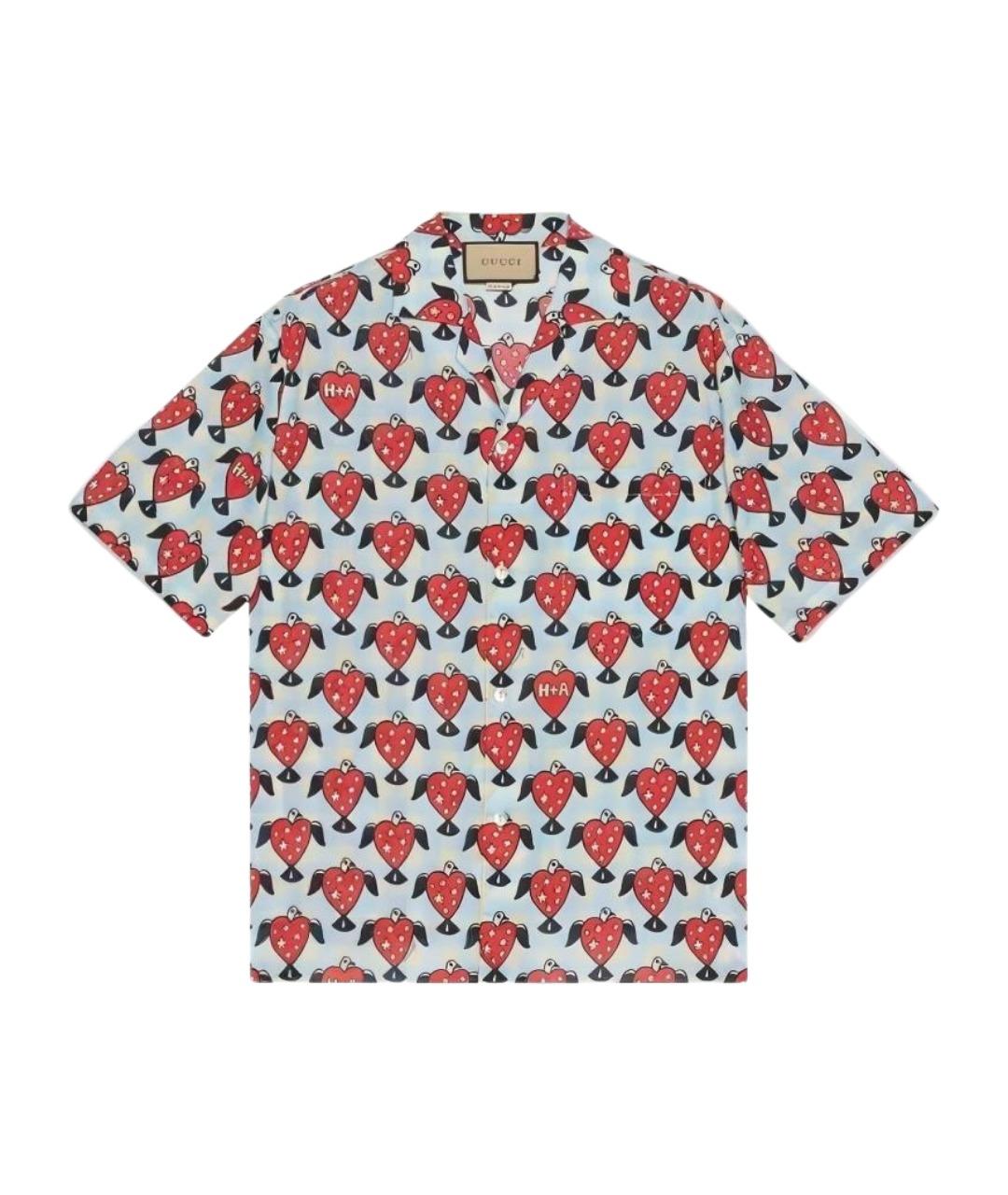 GUCCI Мульти кэжуал рубашка, фото 1