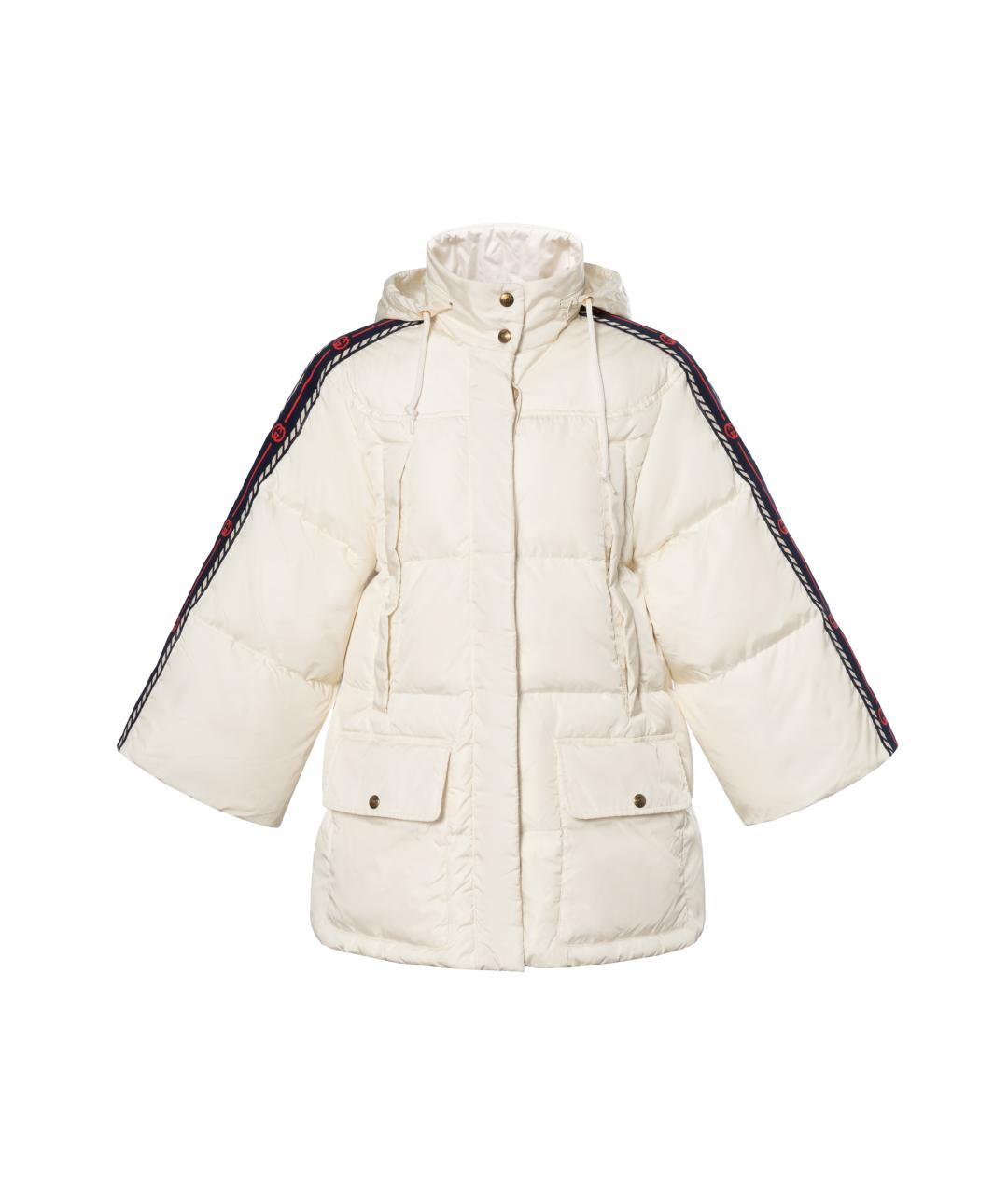 GUCCI Бежевый пуховик, фото 1